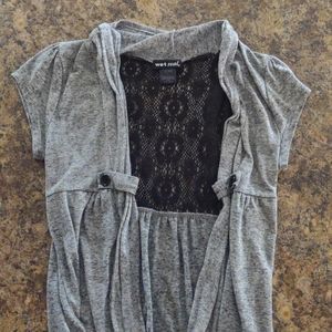 Short sleeved coverup